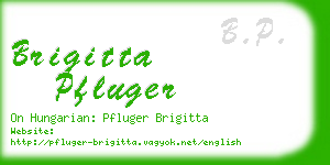 brigitta pfluger business card